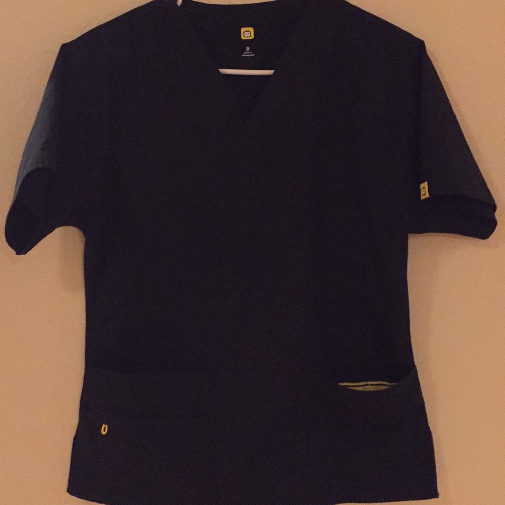 WonderWink black scrubs